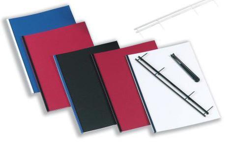 GBC Velobind letvice, modre, 25 kos