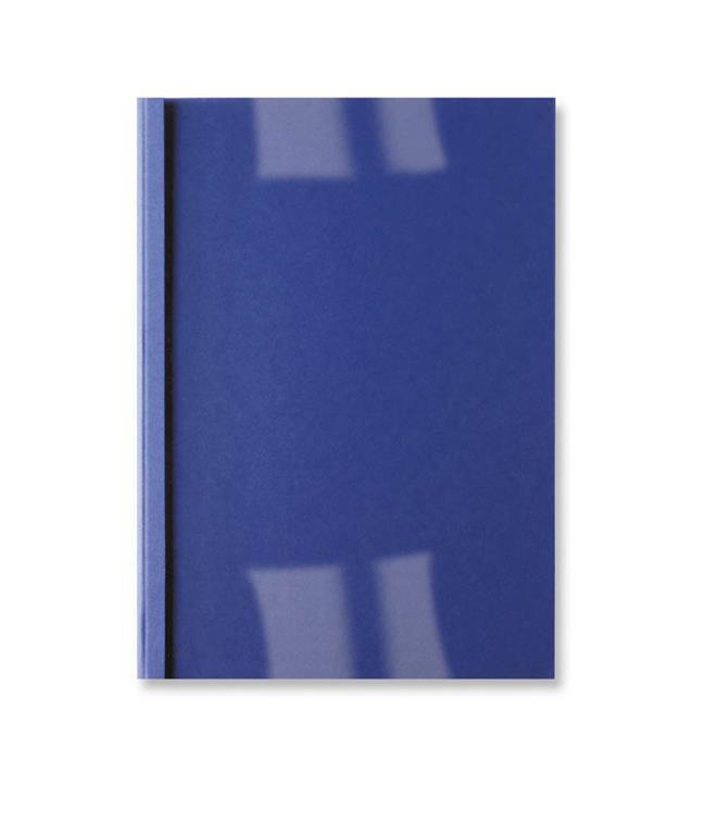 GBC Platnice 1,5 mm, modre, usnje, 10 kos