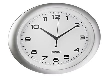 Alco Stenska ura, ovalna, bela,