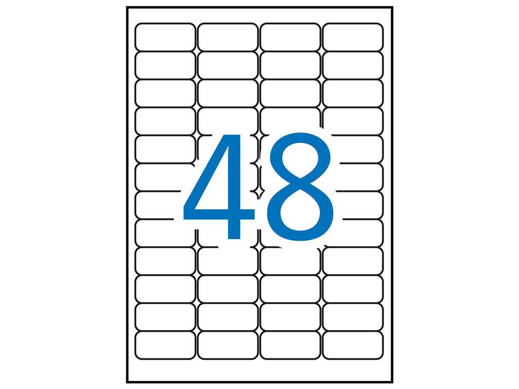 Apli Nalepke, varnostne 45,7 x 21,2 mm