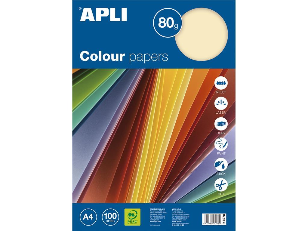 Apli Barvni papirji, pastelne barve