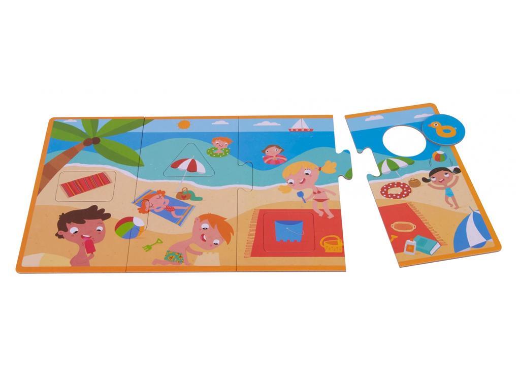 Apli Sestavljanka letni časi, 4x4 kos