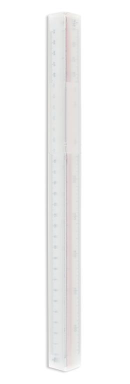 Aristo Trostrano ravnalo u plastičnoj futroli G