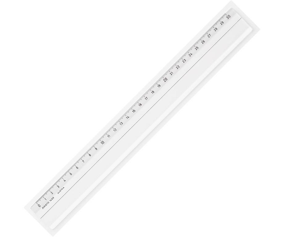 Aristo Mjerilo od pleksiglasa 30 cm