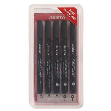 Aristo Komplet pigmentnih pisal, 5 kos