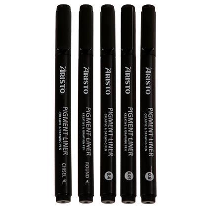 Aristo Komplet pigmentnih pisal, 5 kos
