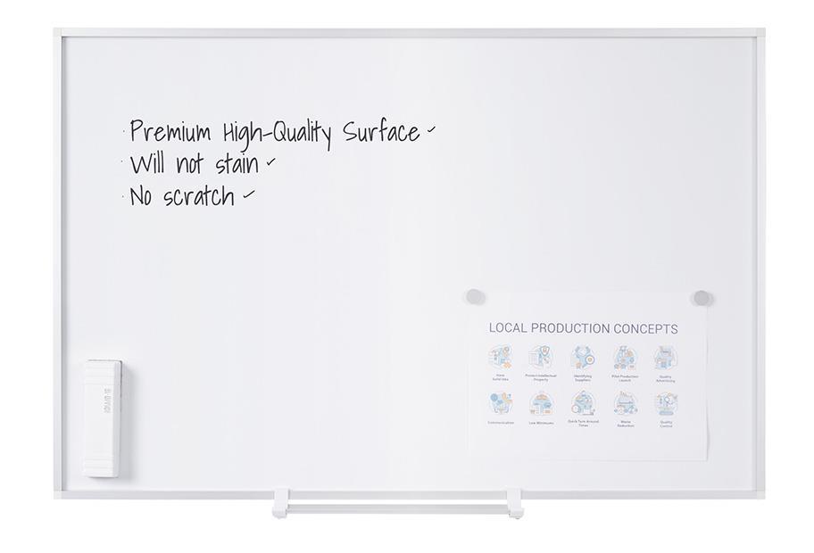 Bi-Office Tabla bela Maya Top Pro, 90 x 180 cm