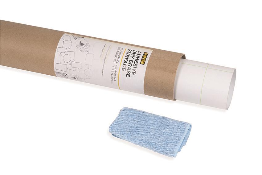 Bi-Office Samolepilna bela folija 60 x 90 cm