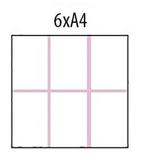 Bi-Office Oglasna omarica s ključem 6 x A4