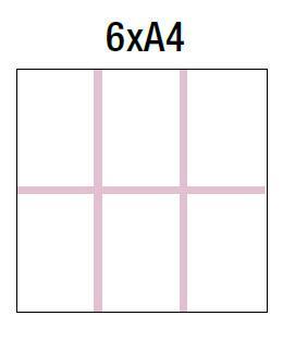 Bi-Office Oglasna omarica zunanja s ključem 6xA4