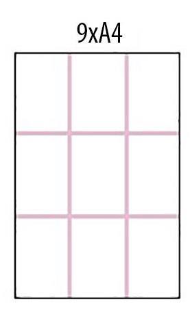 Bi-Office Oglasna omarica s ključem 9 x A4