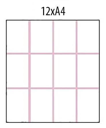 Bi-Office Oglasna vitrina s ključem 12 x A4