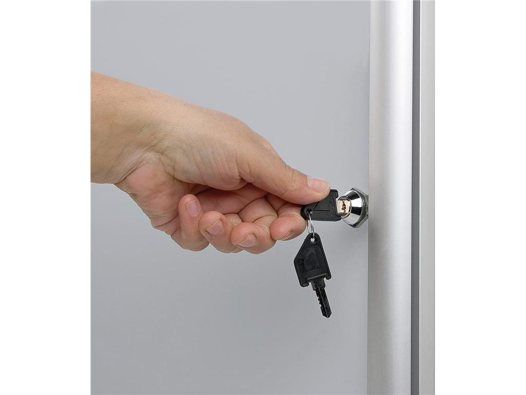 Bi-Office Oglasna vitrina s bravom 1 x A4