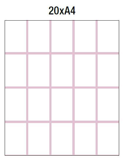 Bi-Office Vanjska oglasna vitrina s ključem 20xA4