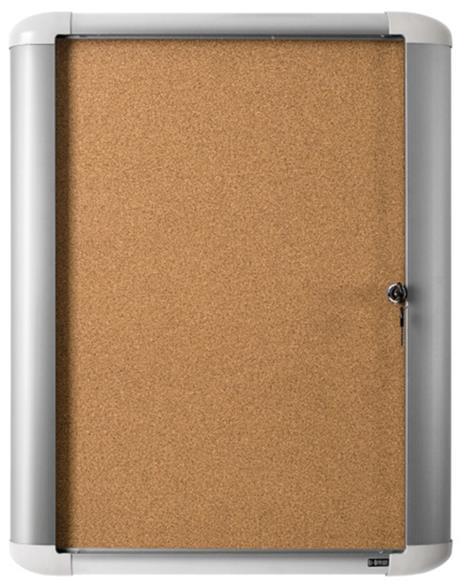 Bi-Office Vanjska oglasna vitrina s ključem 20xA4