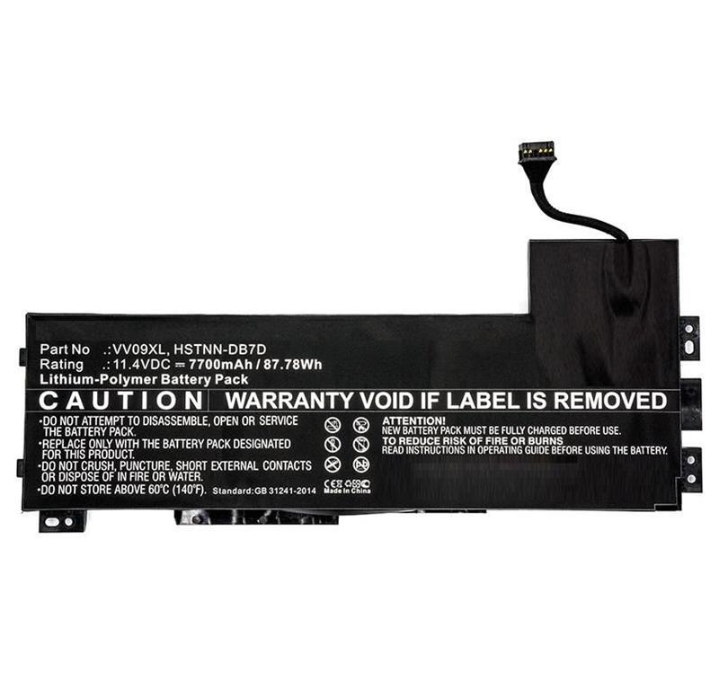 CoreParts Baterija za HP laptop 82.00Wh Li-Pol