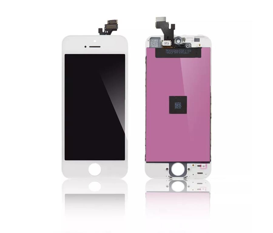CoreParts Beli LCD zaslon za iPhone 5