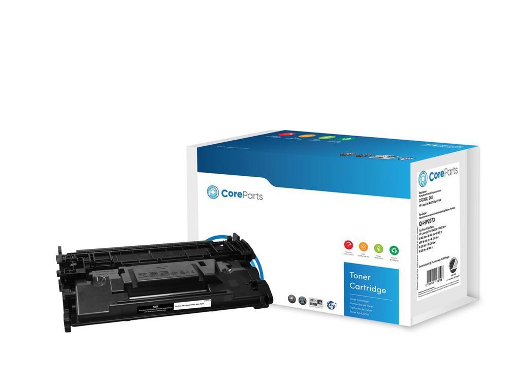 CoreParts Toner črn CF226X (9K) High Yield