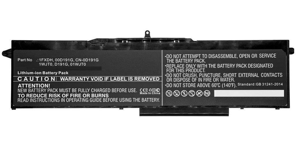 CoreParts Baterija za laptop Dell 99.33Wh Li-ion