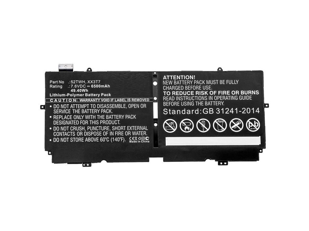 CoreParts Baterija za laptop Dell 51.00Wh Li-Pol