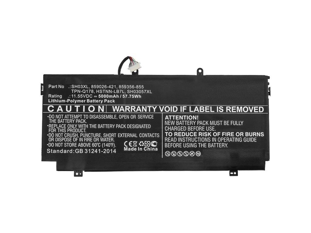 CoreParts Baterija za laptop za HP 56.60Wh Li-Pol