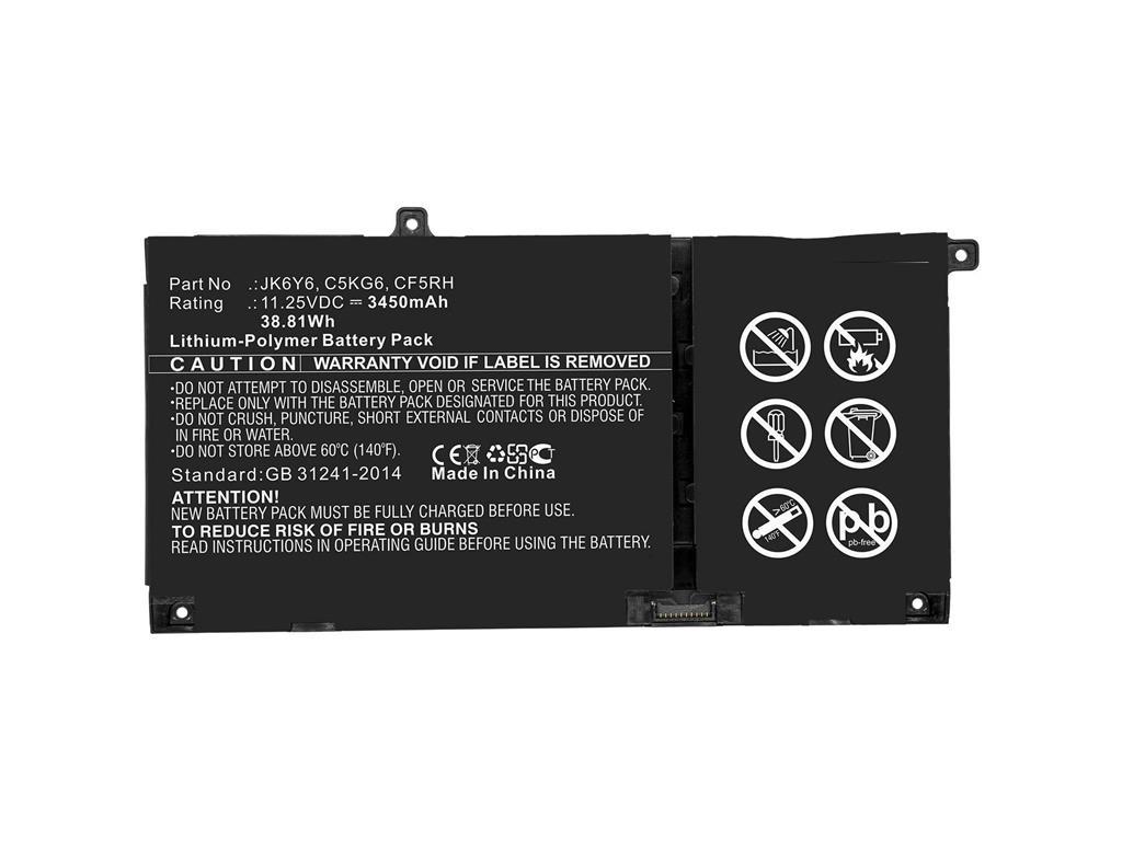 CoreParts Baterija za laptop za Dell 38.81Wh