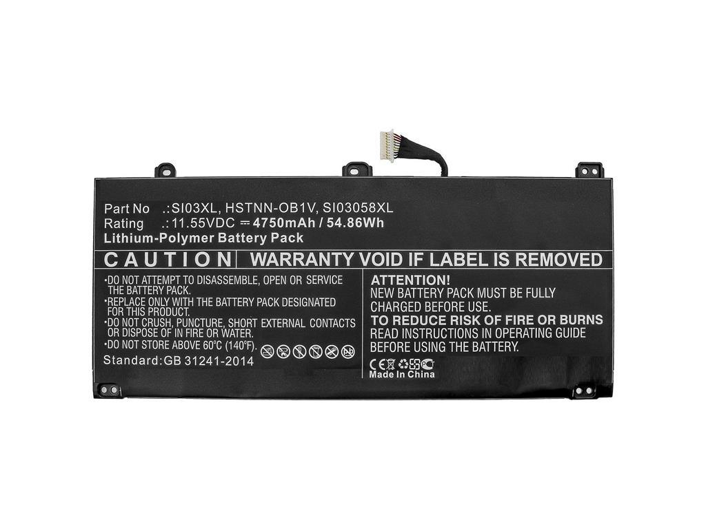 CoreParts Baterija za laptop HP 54.86Wh Li-Polymer