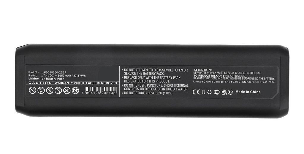 CoreParts Baterija Li-ion crna 7.4V 5050mAh
