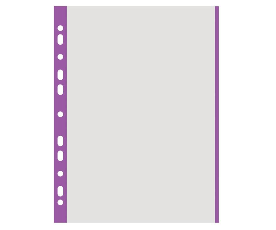 Donau Ovojnice U A4 mat 40 mic, vijola rob