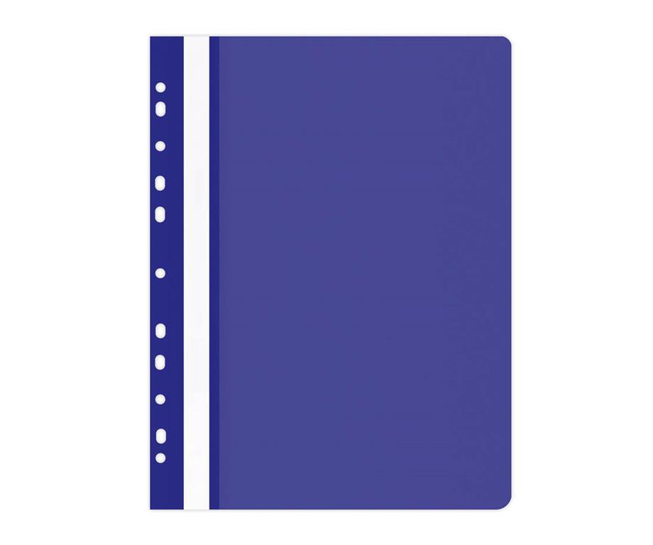 Donau Mapa s sponko in perforacijo modra