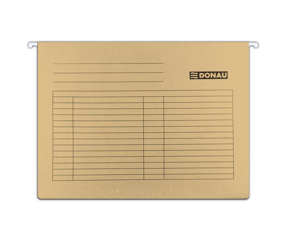 Donau Viseča mapa karton rjava