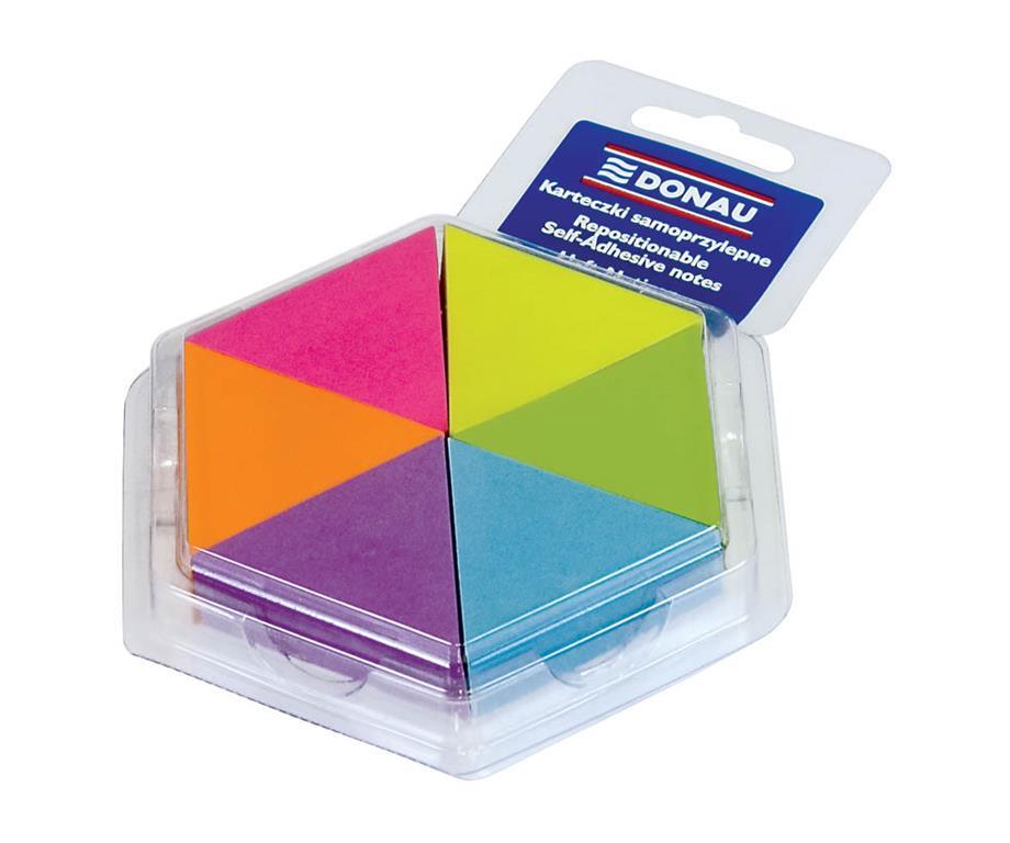 Donau Komplet samolep. lističev 43x50mm neon