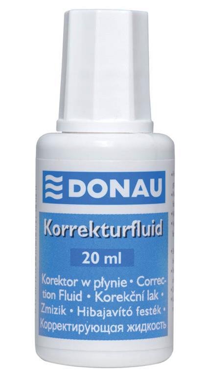 Donau Korekturna tekočina s čopičem 20ml
