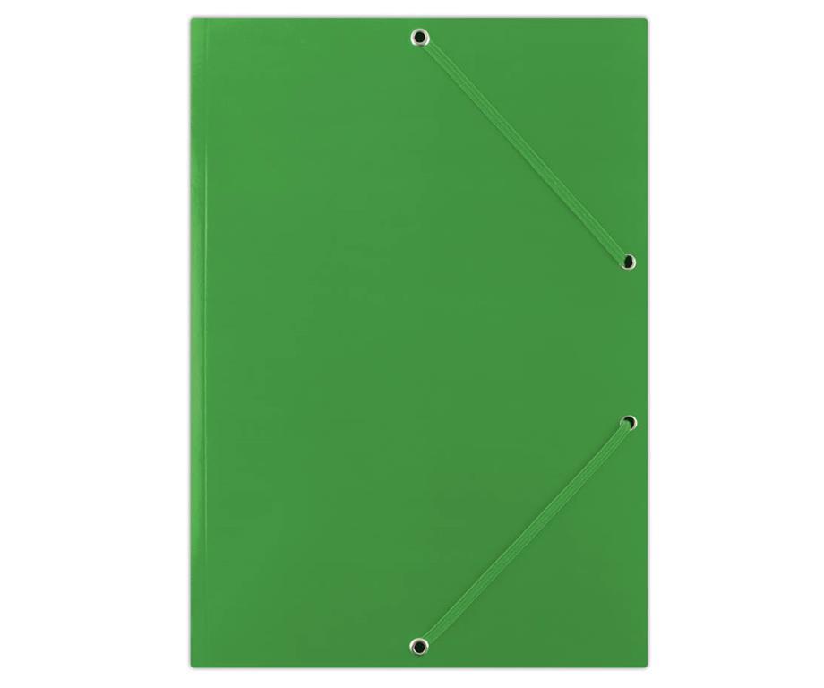 Donau Mapa z elastiko A4 karton, zelena