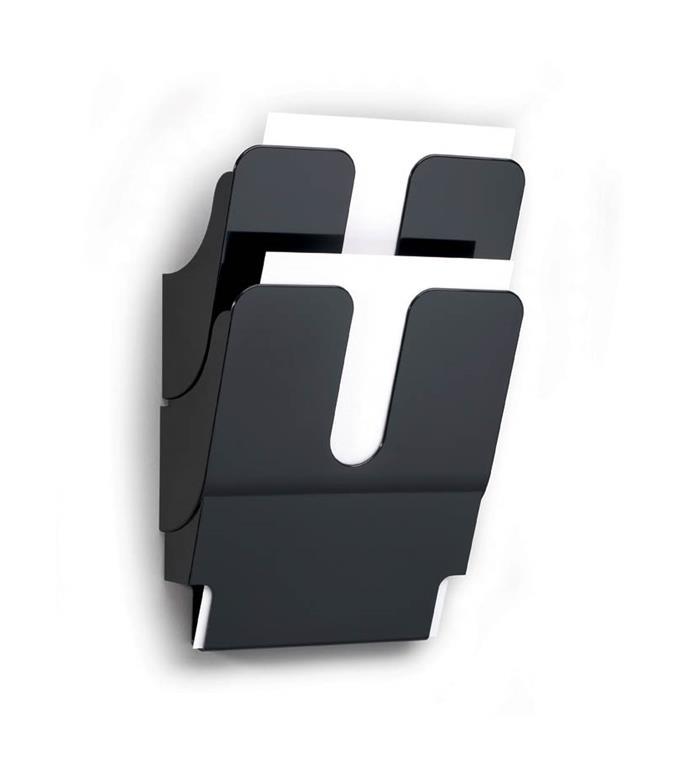 Durable Flexiplus stenski 2 A4 črn