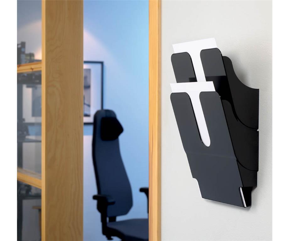 Durable Flexiplus stenski 2 A4 črn
