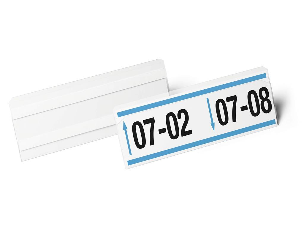 Durable Samolepilni žepki 240 x 74 mm prozorni