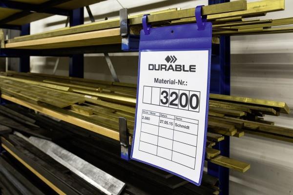 Durable Žepki z vezicami A5 ležeči modri