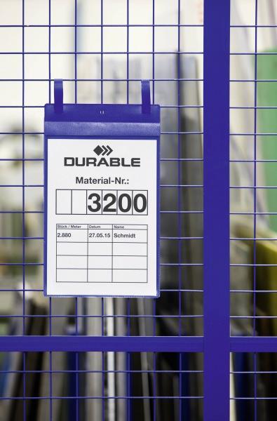 Durable Žepki z vezicami A4 pokončni modri