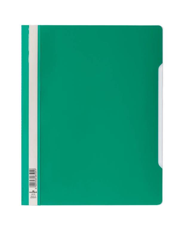 Durable Mapa s sponko (2570) zelena