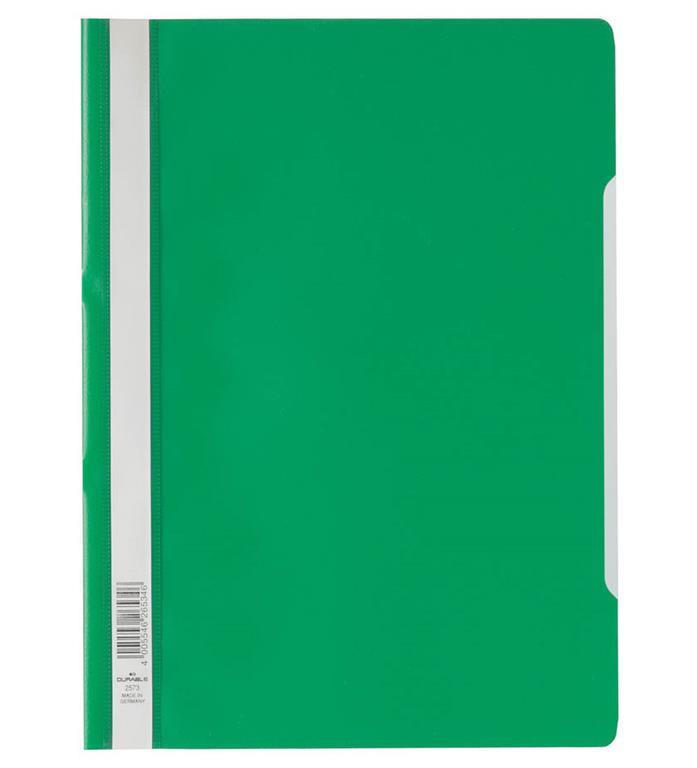 Durable Mapa s sponko (2573) zelena