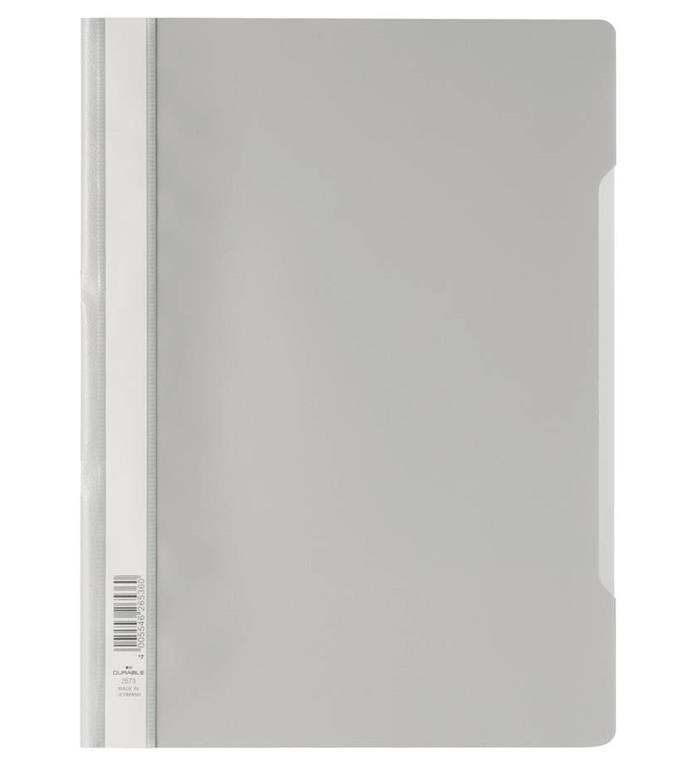 Durable Mapa s sponko (2573) siva