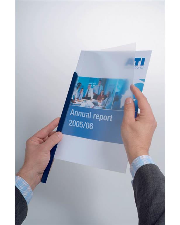 Durable Profilna letvica (2900) rdeča, 100 kos