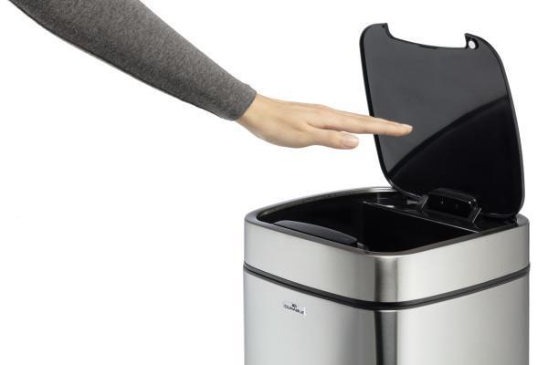 Durable Koš za smeti kovinski s senzorjem 21L