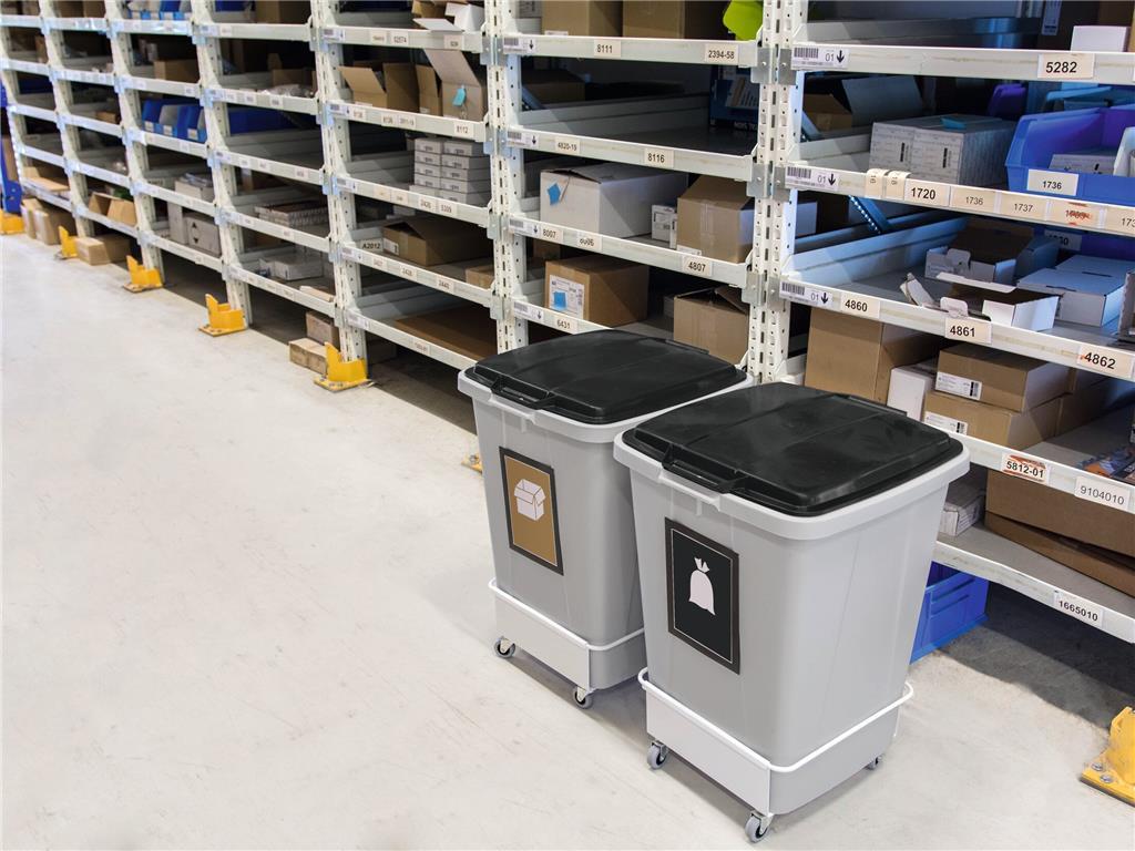 Durable Durabin koš 90l siv