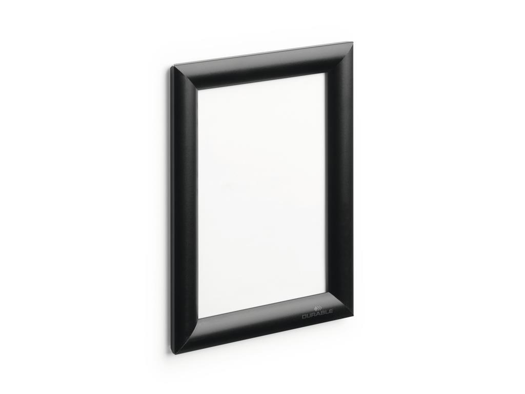 Durable Aluminijast okvir Snap A5, črn