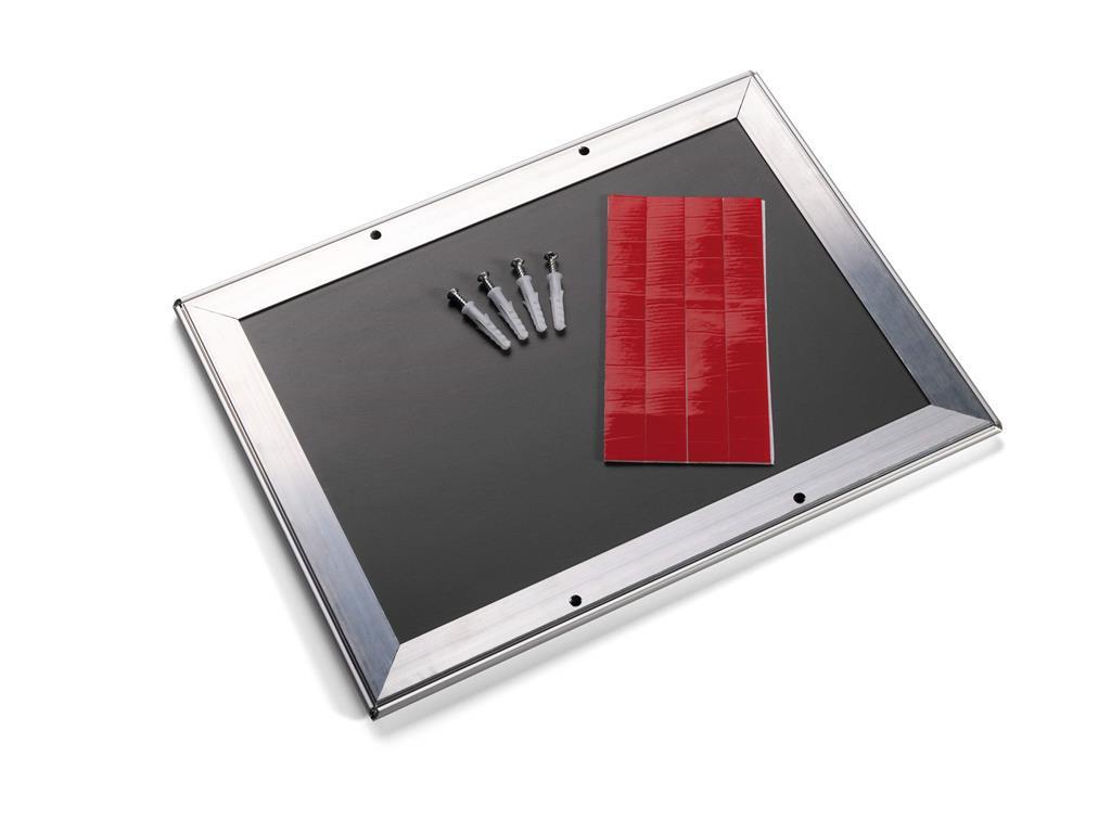 Durable Aluminijast okvir Snap A4, srebrn