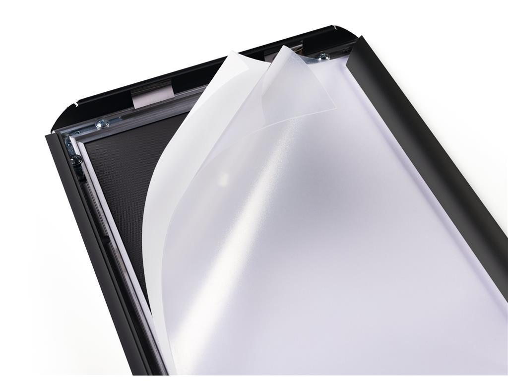 Durable Aluminijast okvir Snap A3, črn