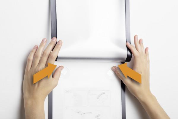 Durable Okvir DURAFRAME WALLPAPER A3, črn