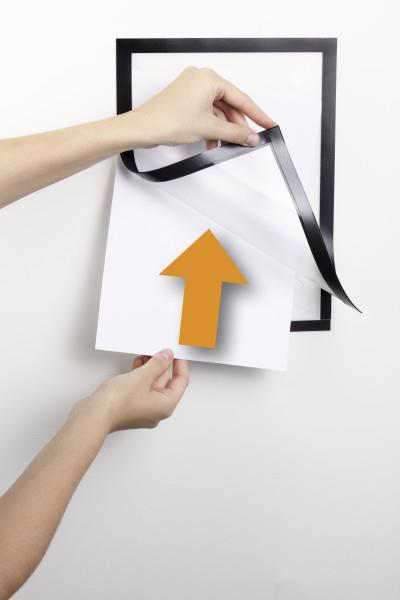 Durable Okvir DURAFRAME WALLPAPER A3, črn